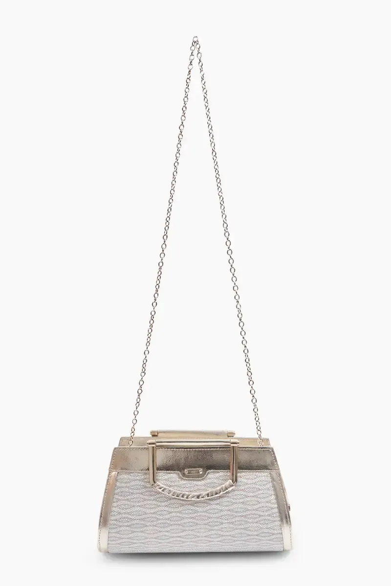 Premium Party Wear Handheld Bag with Detachable Strap