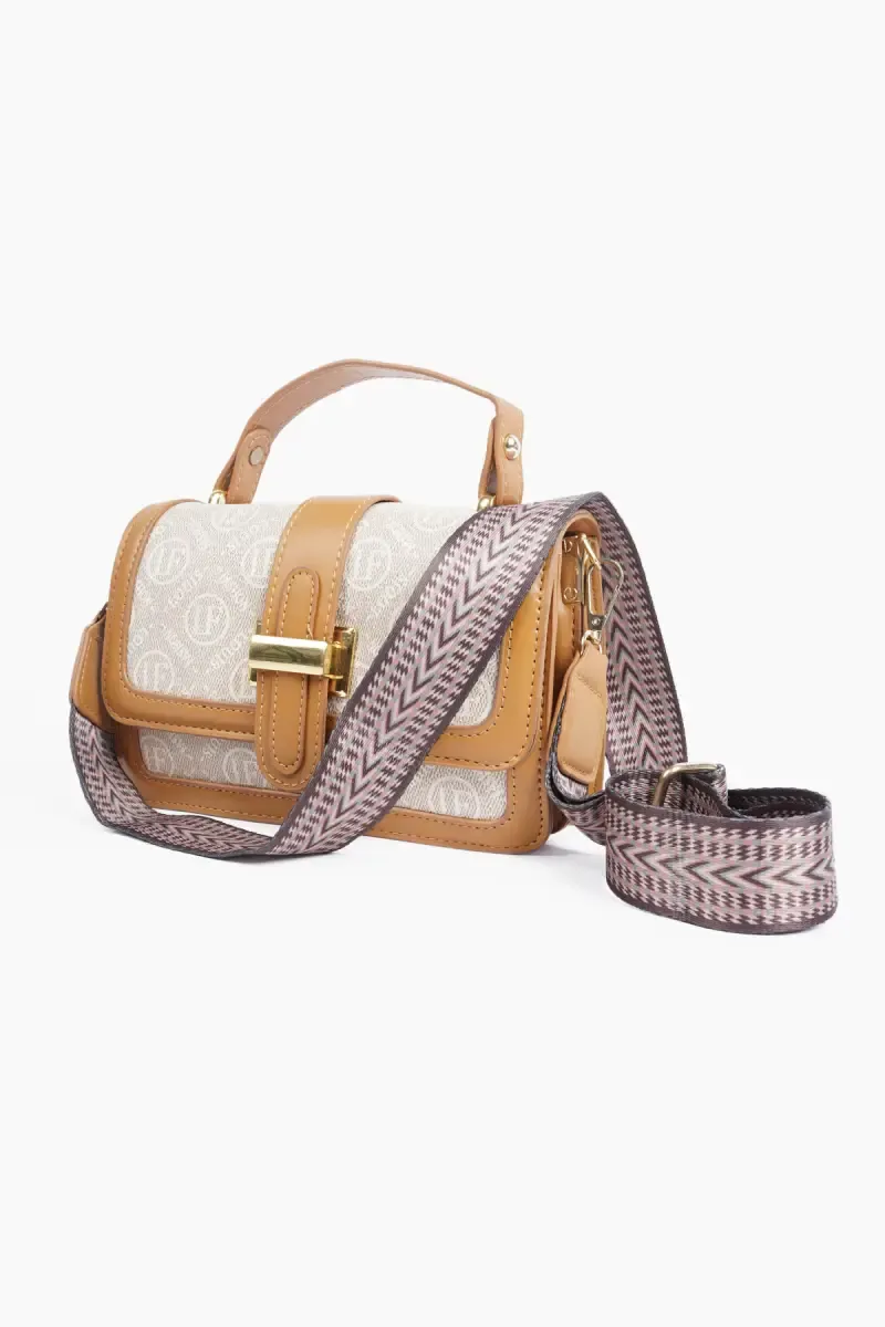 Trendy Premium PU Printed Sling Bag for Women & Girls