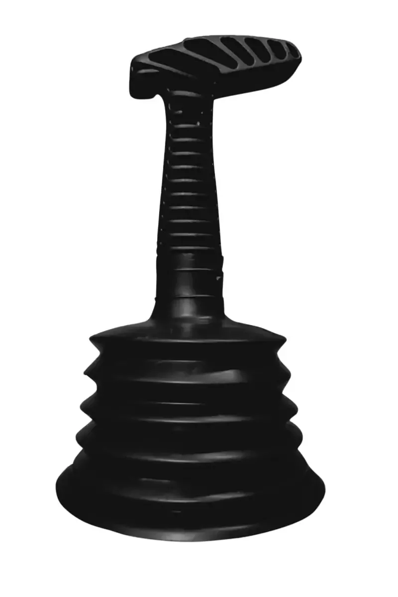 Plastic & Silicone Plunger - 19cm
