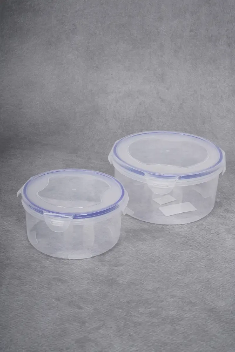 Plastic Container Set - 500ml & 1000ml