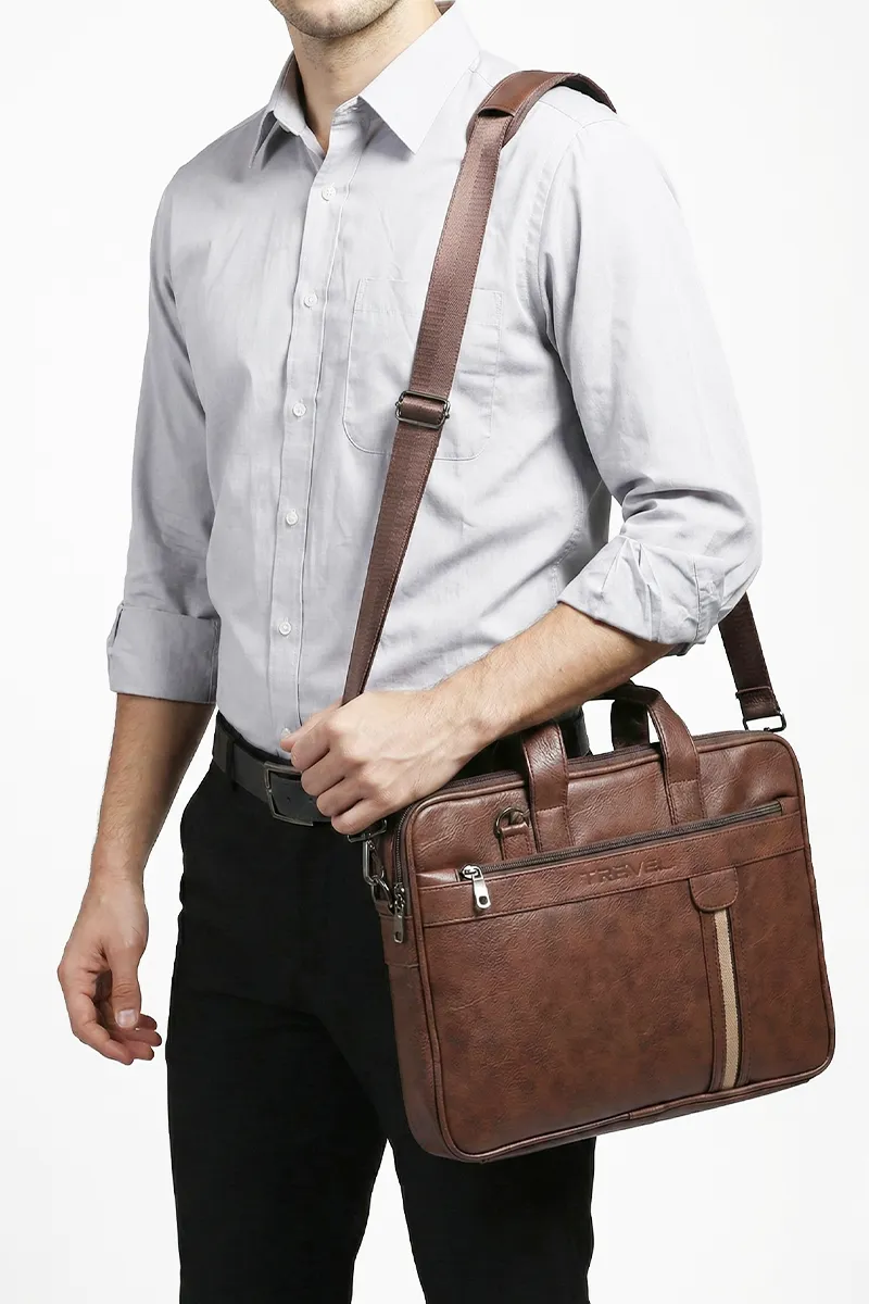 Elite Leatherette Laptop Bag for Men