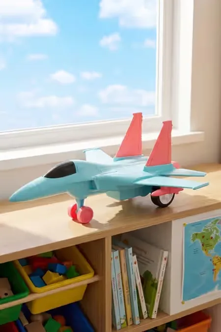Fighter Jet Toy For Kids - Blue 029253BLU