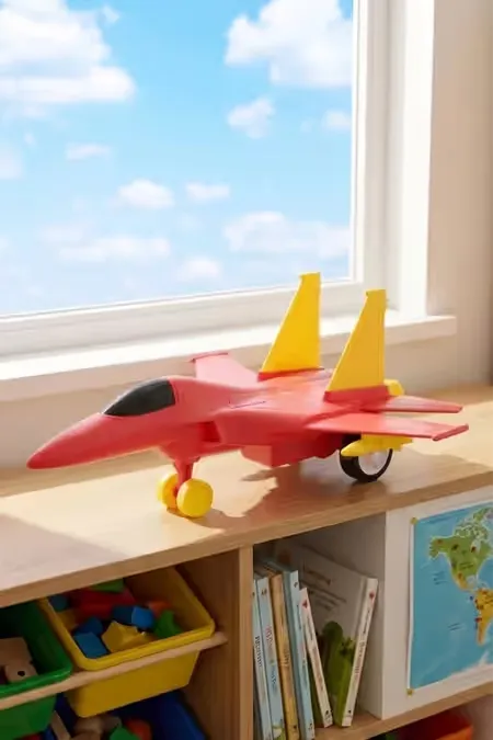 Fighter Jet Toy For Kids - Pink