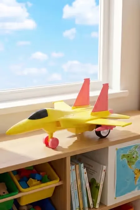Fighter Jet Toy For Kids - Yellow 029253YEL
