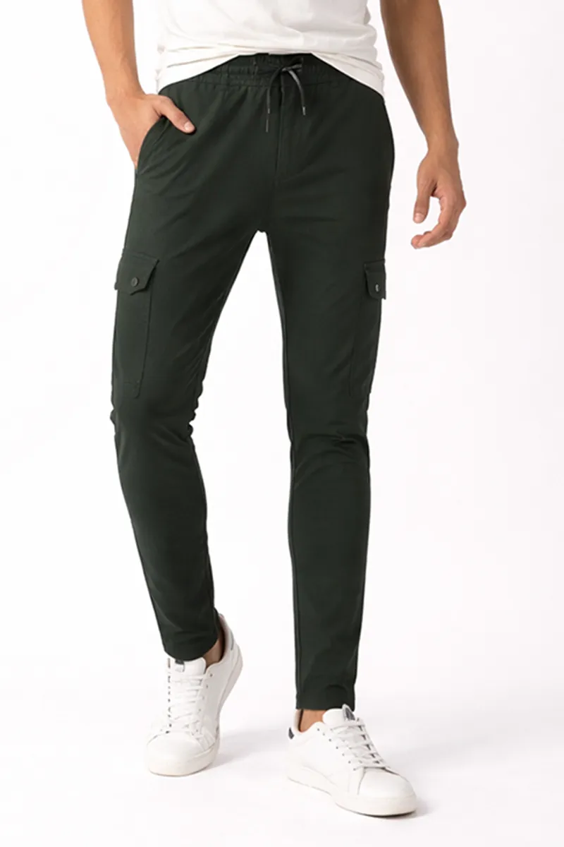 Men's Cotton Mid Rise Track Pants
