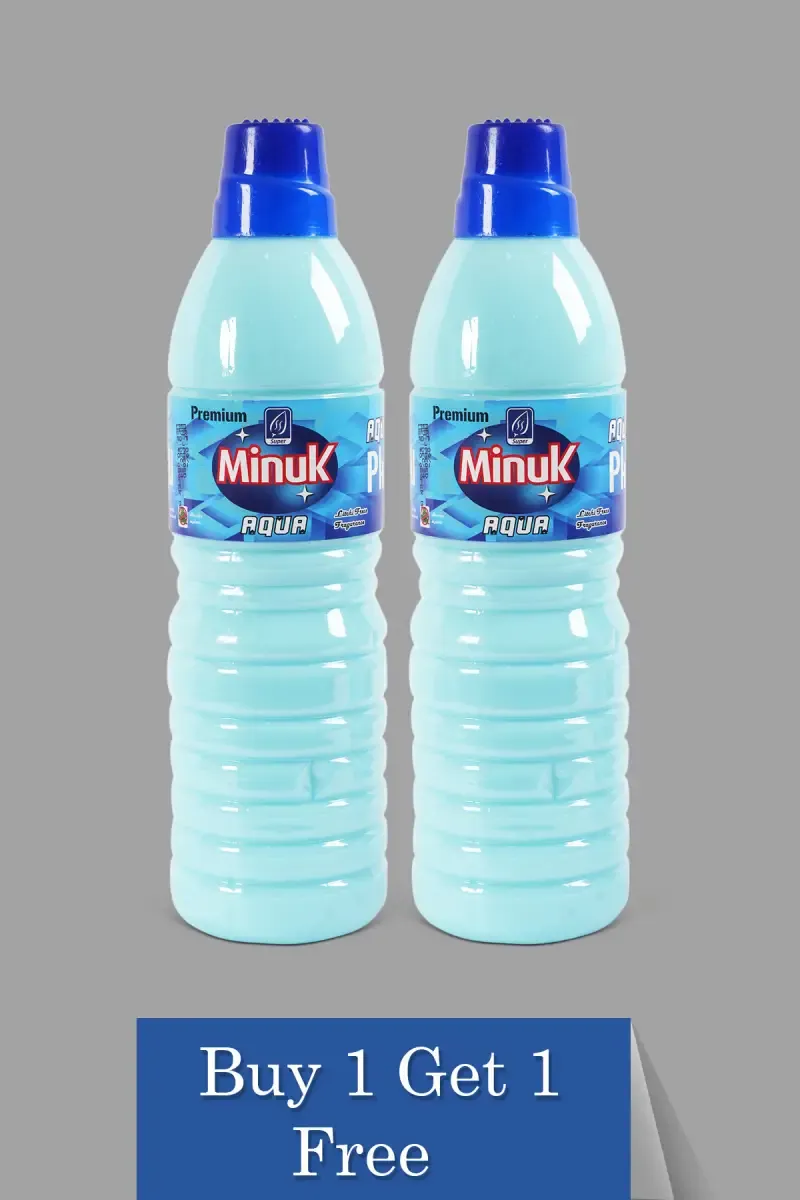 Super Minuk	Perfumed Phenyl (Buy 1 Get 1) - Aqua 1 Ltr (Each)