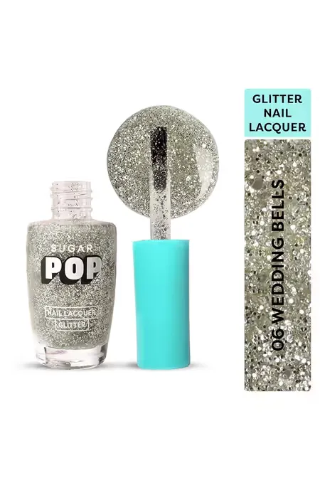 Sugar Pop Glitter Nail Lacquer - 06 Wedding Bells
