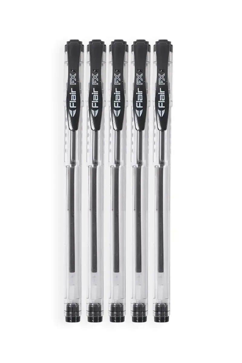 Flair Fx Ball Pen (Black) - Pack of 5 029405BLAPACOF5