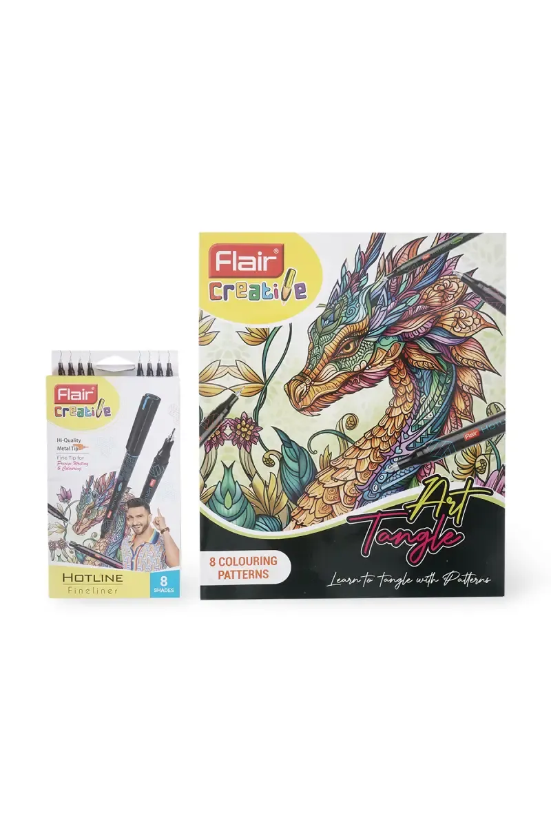Flair Creative Art Tangle Kit (Multicolor) - Pack of 1
