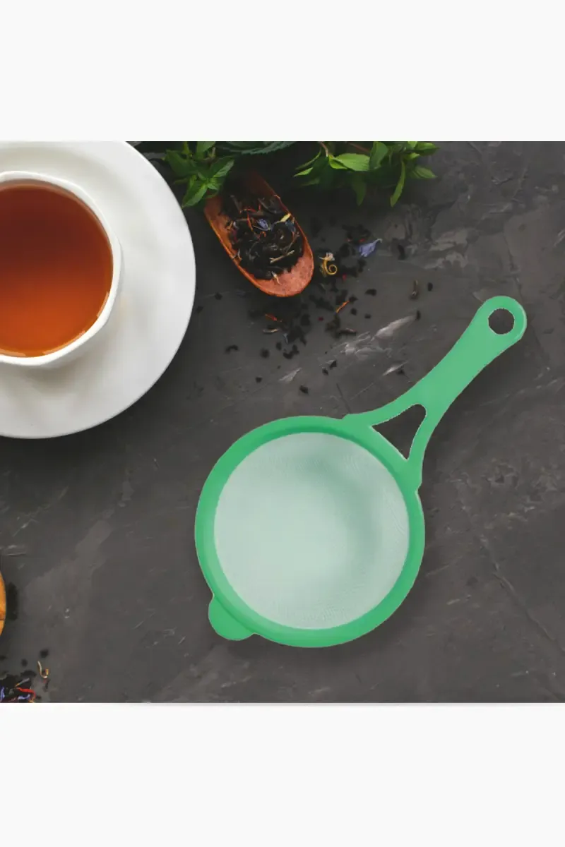 Cell Tone Plastic Double Mesh Strainer - 15 CM 029512GRE1