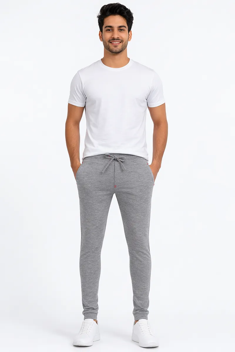 Solid Regular Fit Track Pants for Men