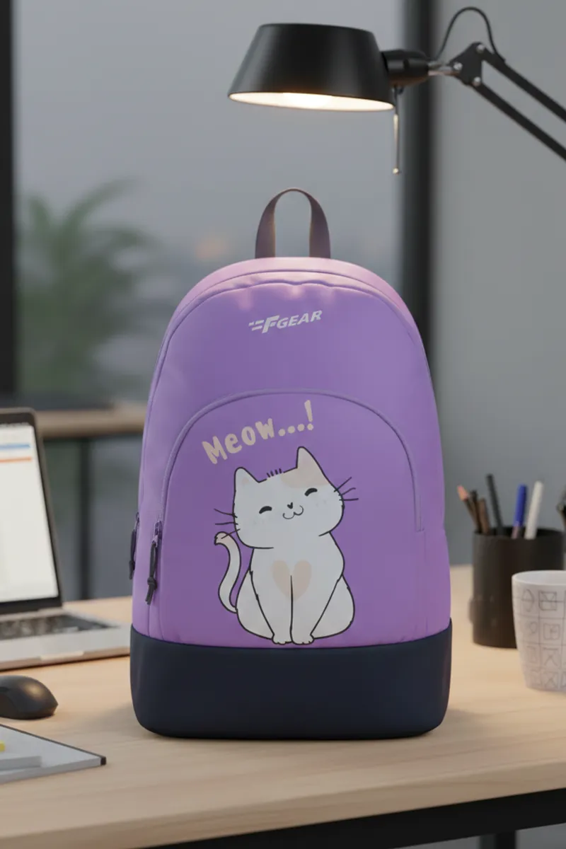Jasper 14L Lavender Kids School Backpack 029577LAV2