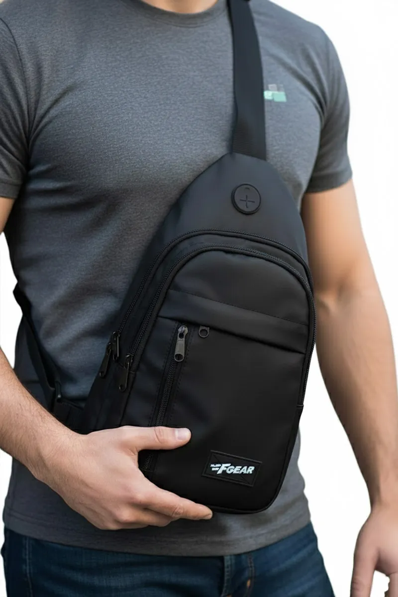 Sabai Black 6L Crossbody Bag 029589BLA