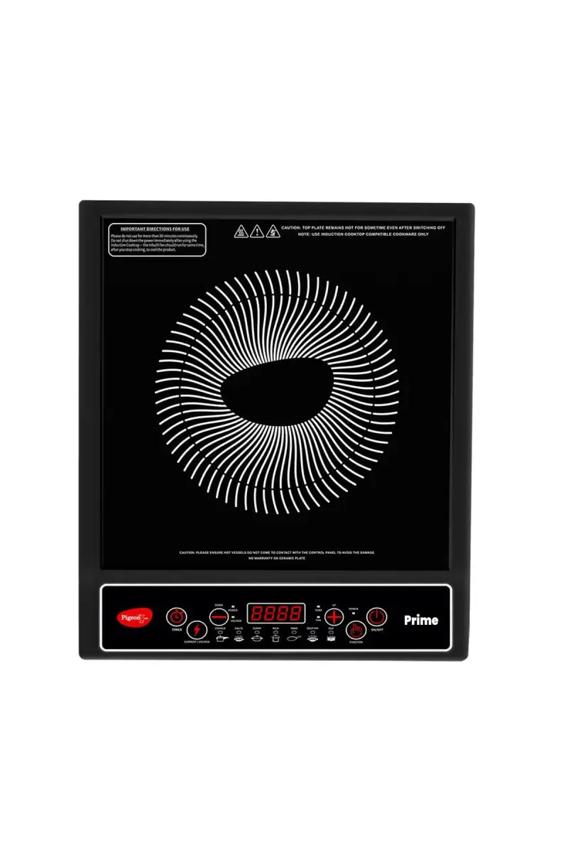 Pigeon Prime 1800 W Induction Cooktop (Black)