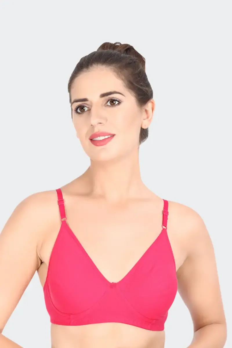 Prithvi Rosni Polycotton Full Coverage Bra for Women 029728DEEPIN95C