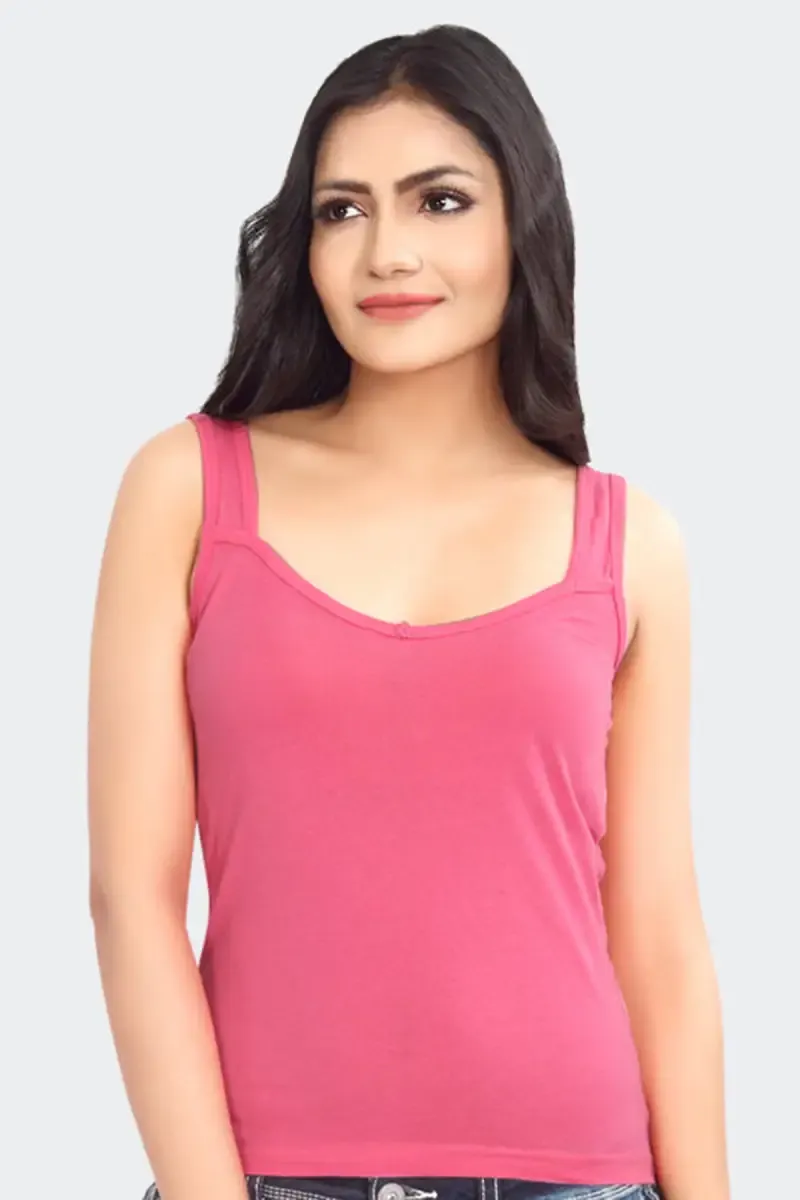 Prithvi Lotus Pure Cotton Camisole for Women 029729PIN75