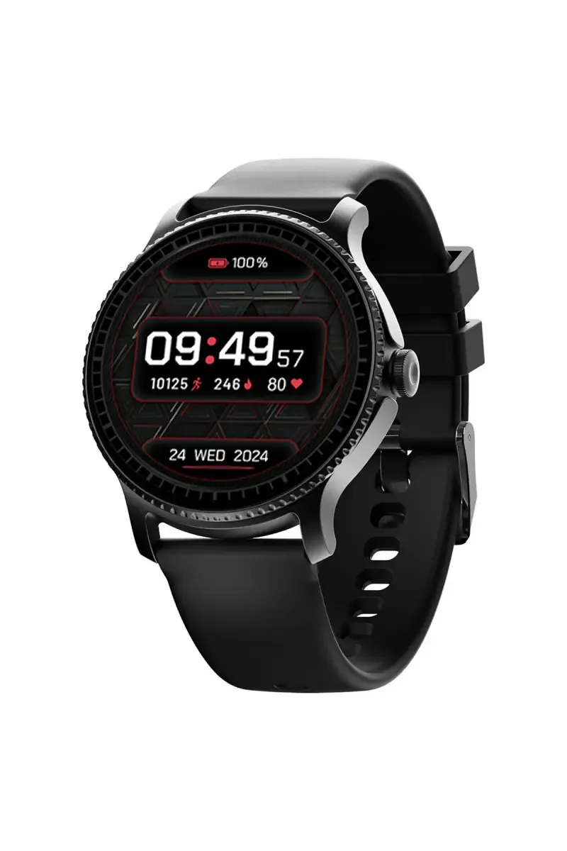 boAt Lunar Orbit 1.39" Smartwatch with Turn-by-Turn Navigation, QR Tray, IP67 (Active Black)
