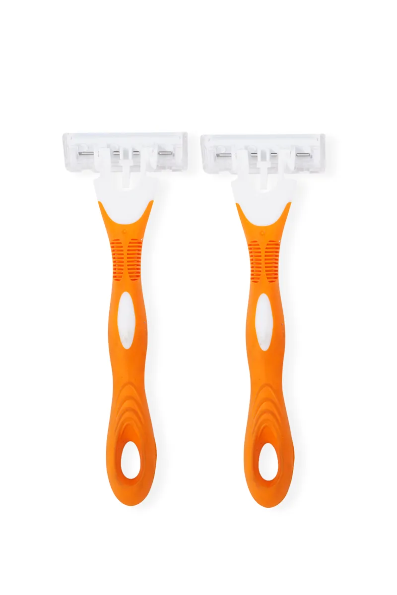 Max Ladies Orange Razors - Pack of 2 029809ORA&WHI2