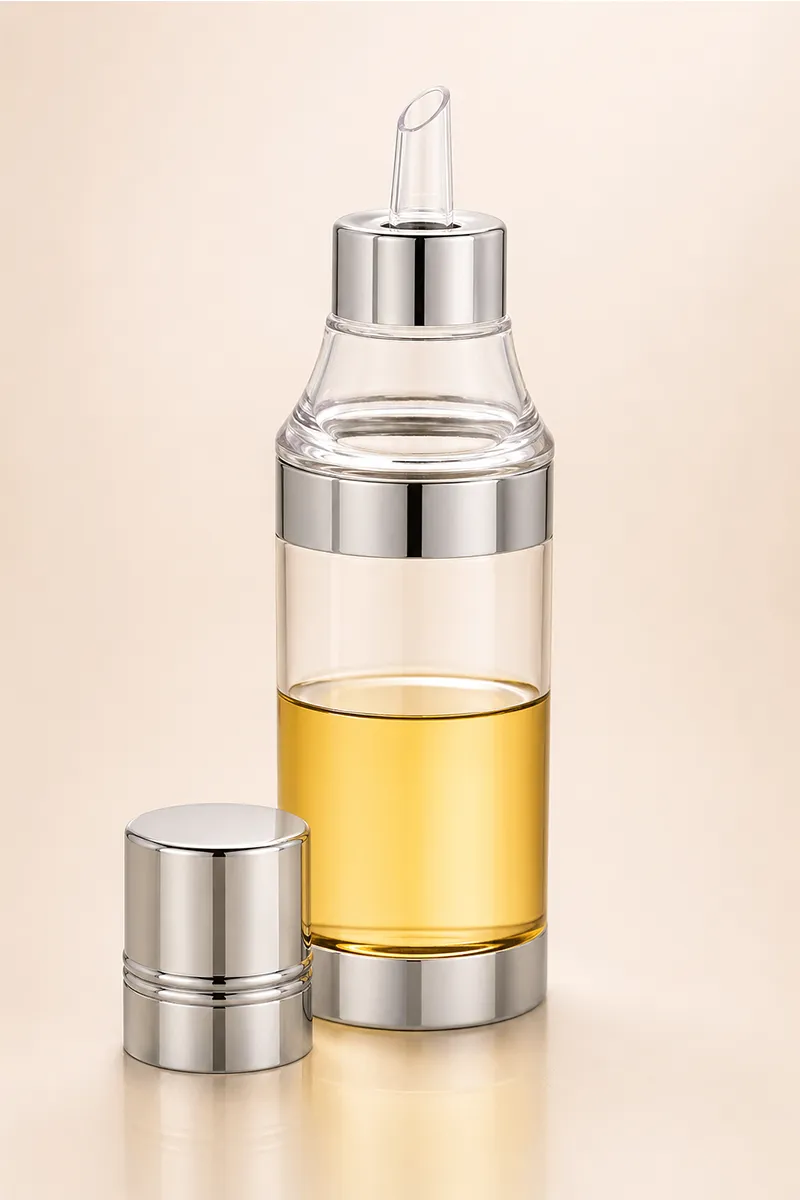 Mazda Plastic & Stainless steel Oil dispenser - 750ML