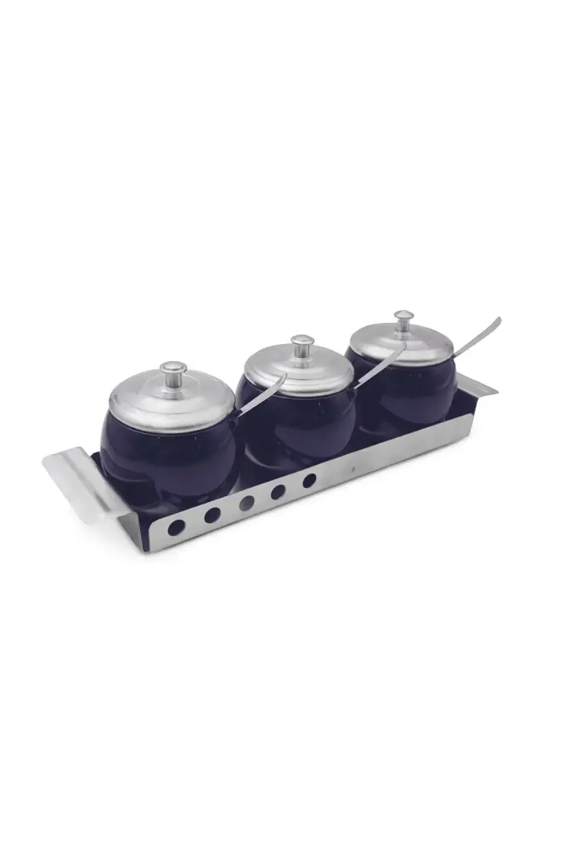 Mazda Polycarbonate 3 pcs Pickle Jar Set - 120ml (Each)