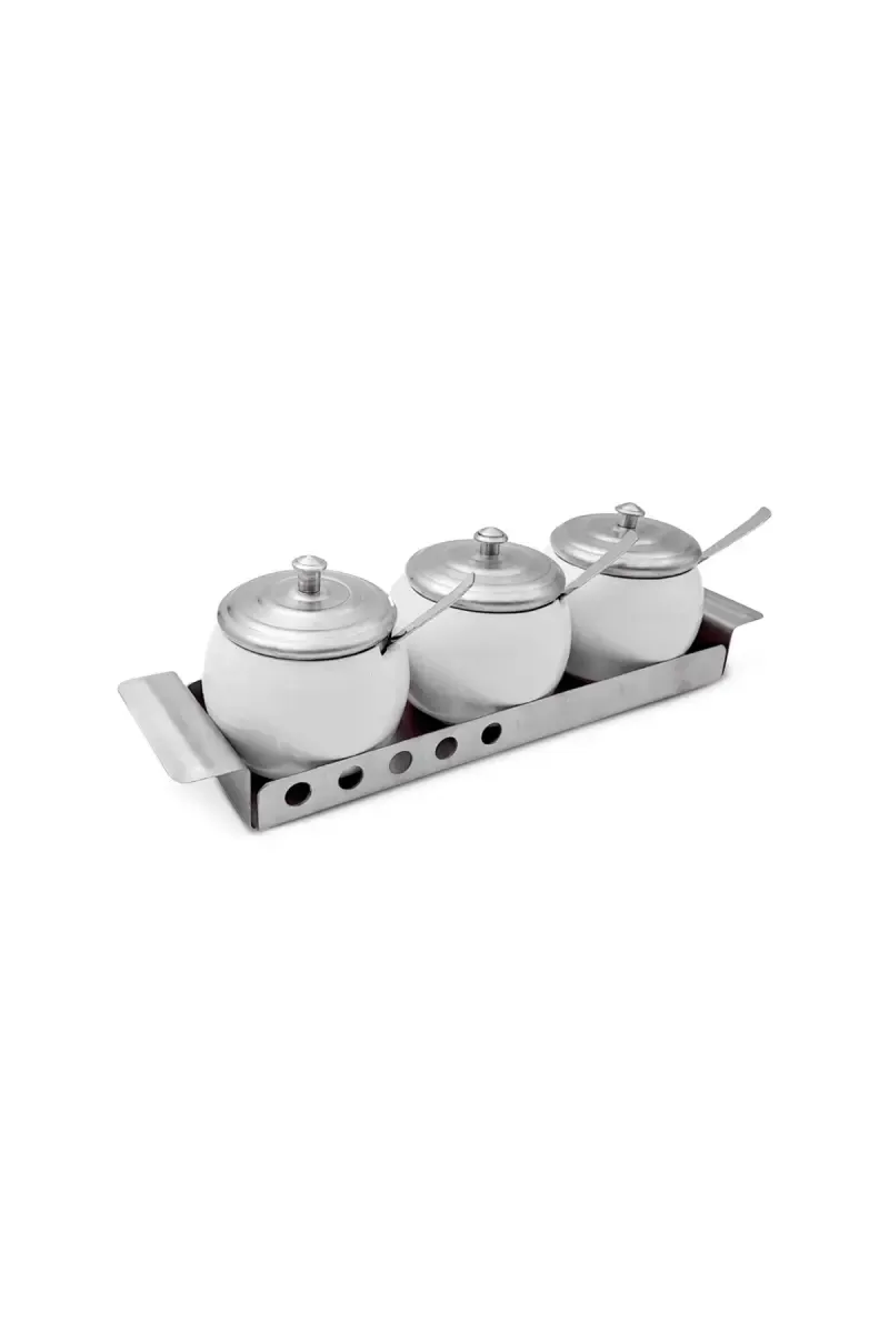 Mazda Polycarbonate 3 pcs Pickle Jar Set - 120ml (Each)