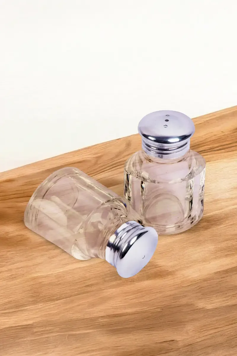 Mazda 2 pcs Plastic Salt and Pepper Sprinklers - 50 ml (Each)