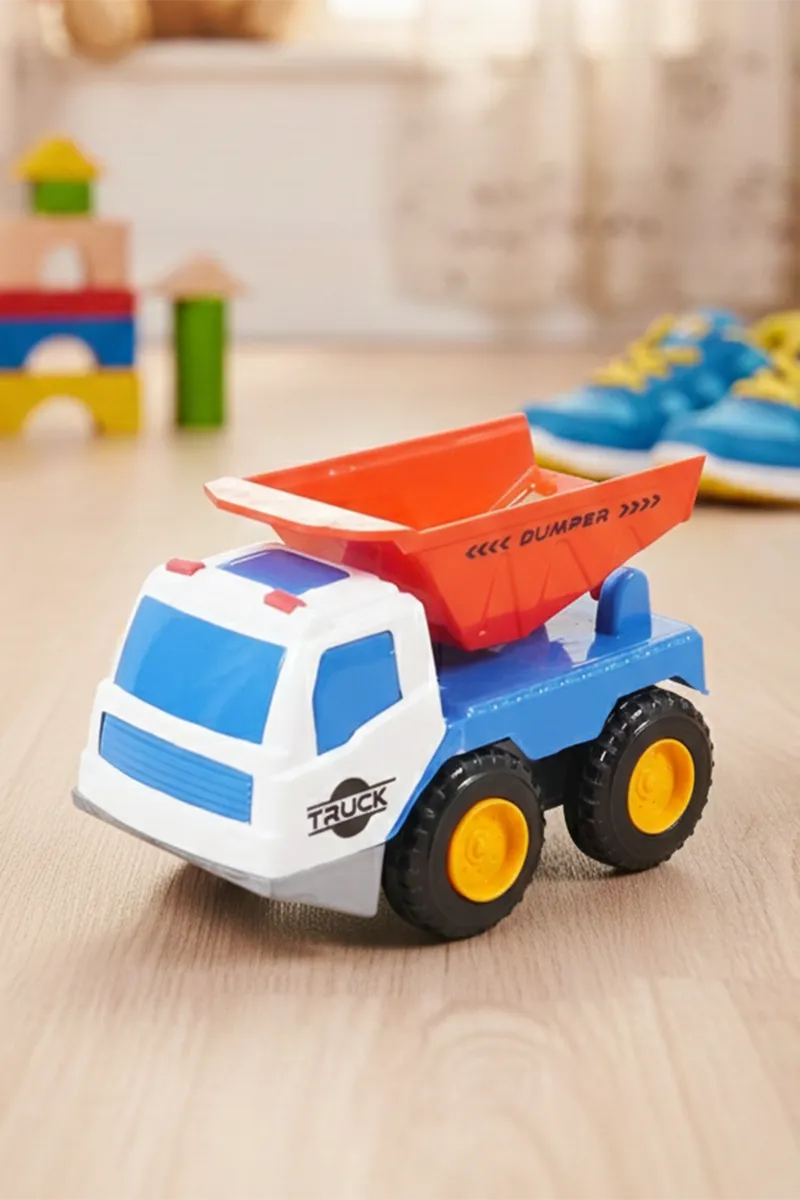 Construction Dumper Truck Toy for Kids - (Red)