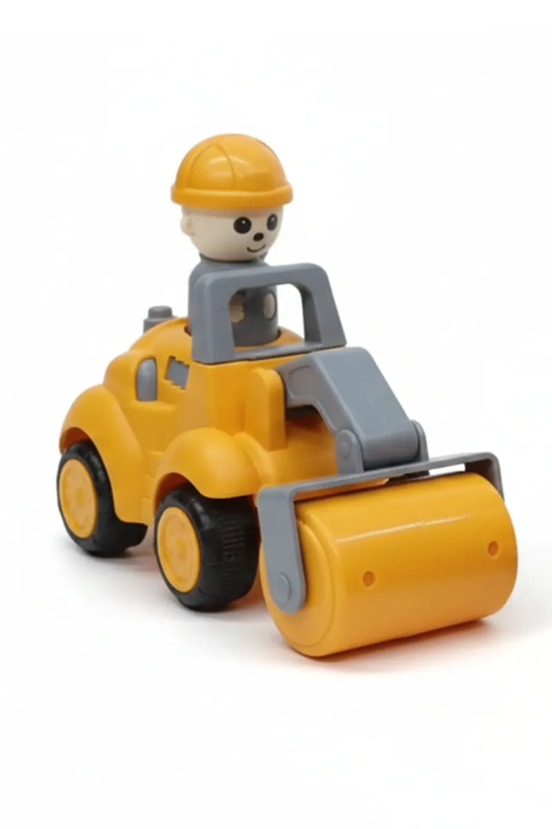 Road Roller Construction Push Toy for Kids - (Yellow)
