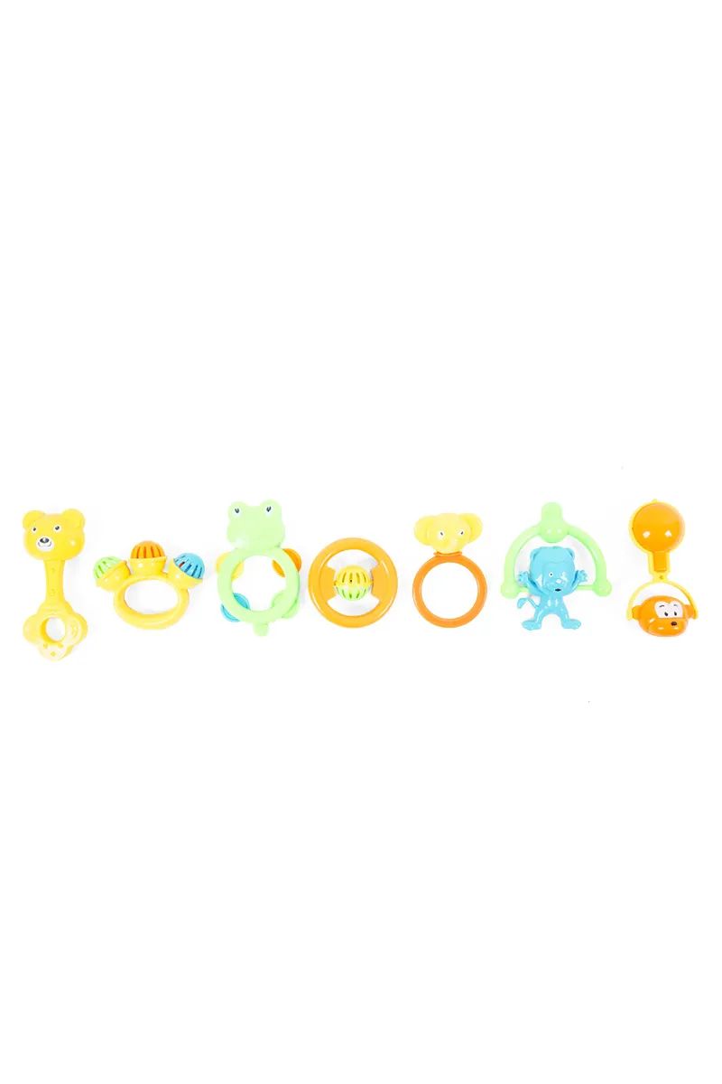 Baby Rattle Toy Set - (Pack of 7)