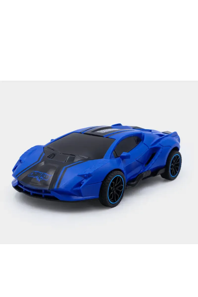 Lovely Toys 360 Degree Drift Friction Powered Car (Blue)  029928BLU