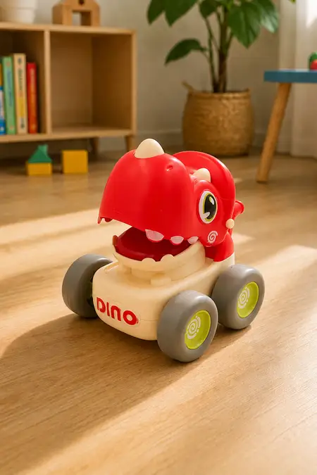 Dino Push N Go Friction Powered Toy - Red 029931RED2