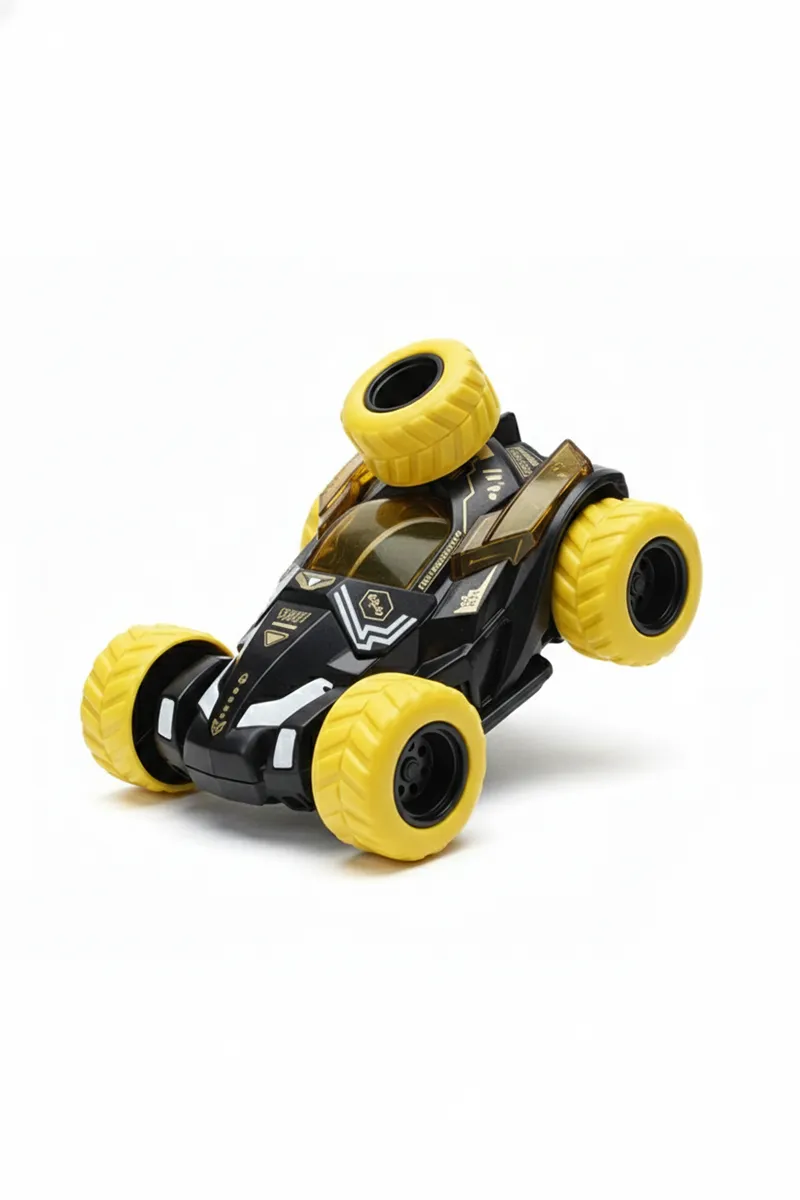 Kids 360° Rotating Stunt Car Toy - (Black)