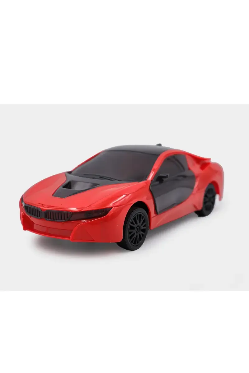 Lovely Toys 3D Light Remote Car For Kids - (Red) 029948RED
