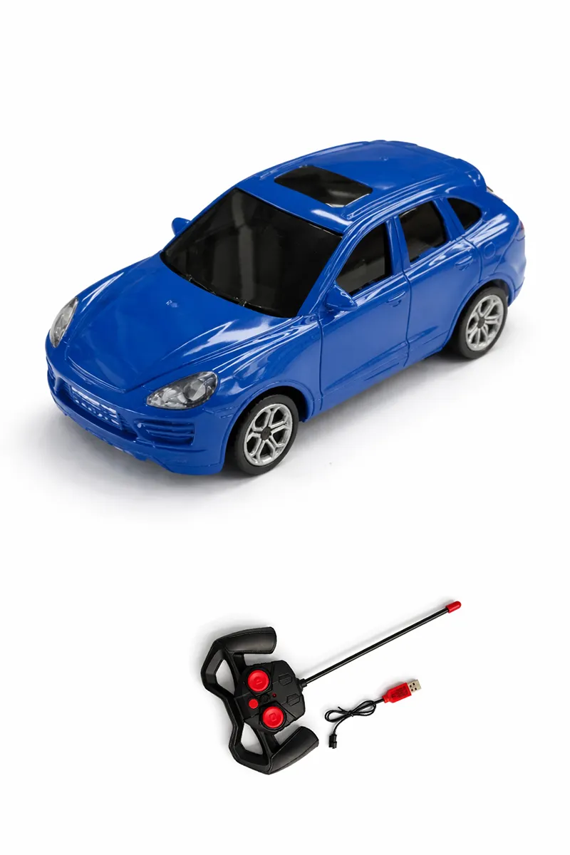 Road Roster RC Car with Rechargeable Battery (Blue)