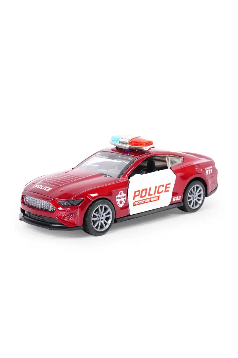 Lovely Toys Police Car Toy For Kids - (Red) 029956RED