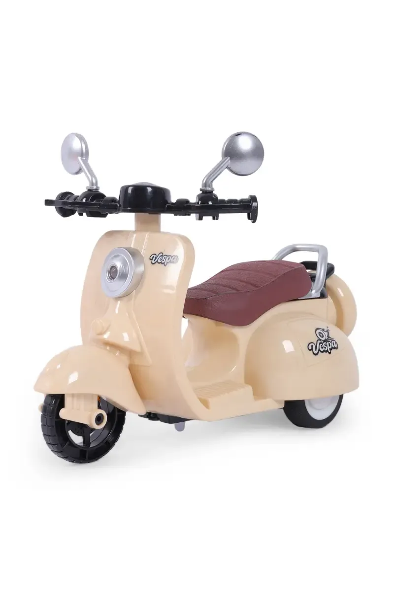 Lovely Toys Vespa EV Scooter Light N Sound Toy - Cream 029959CRE2