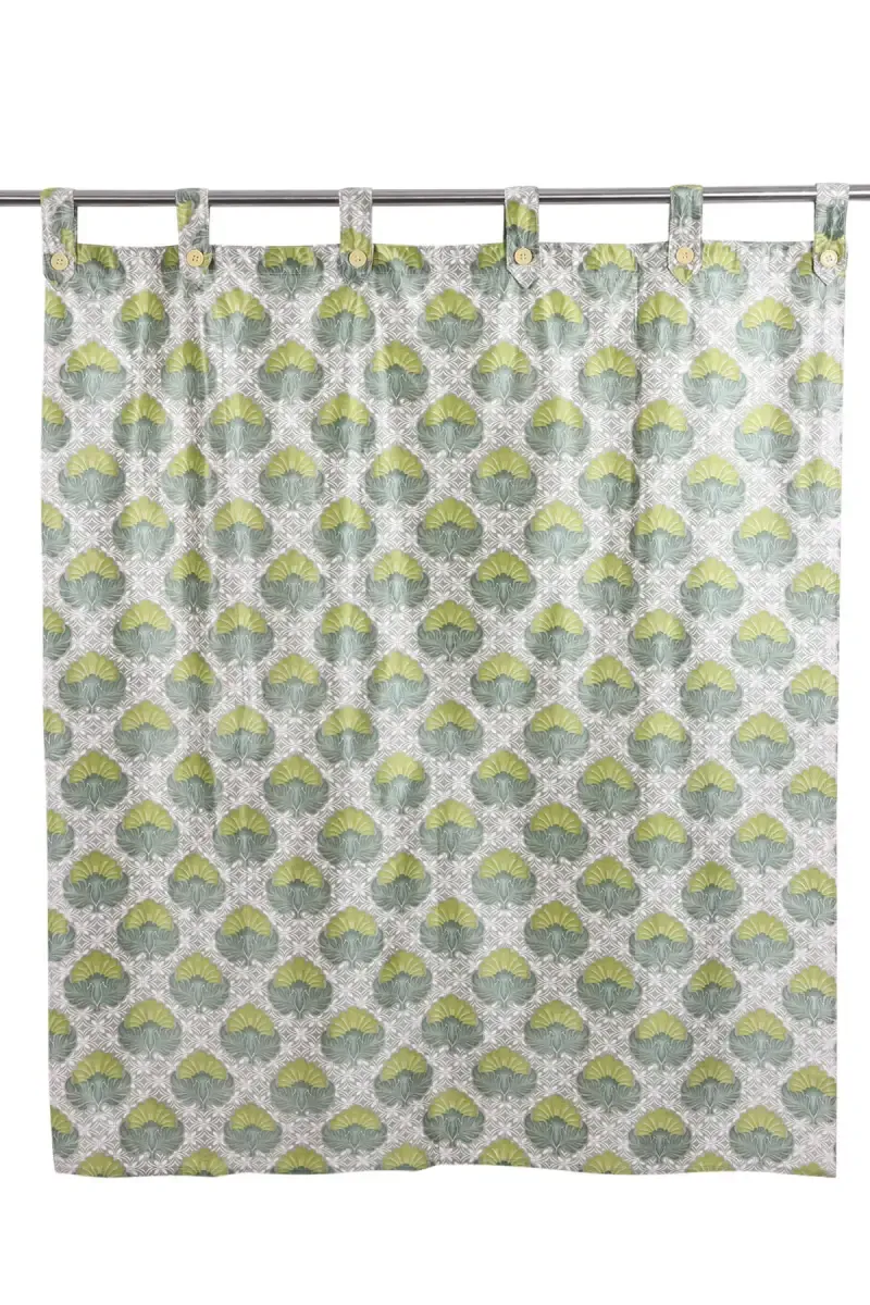 Polyester Printed Window Curtain, Kalai Cotton - 5x4 Feet (Approx)