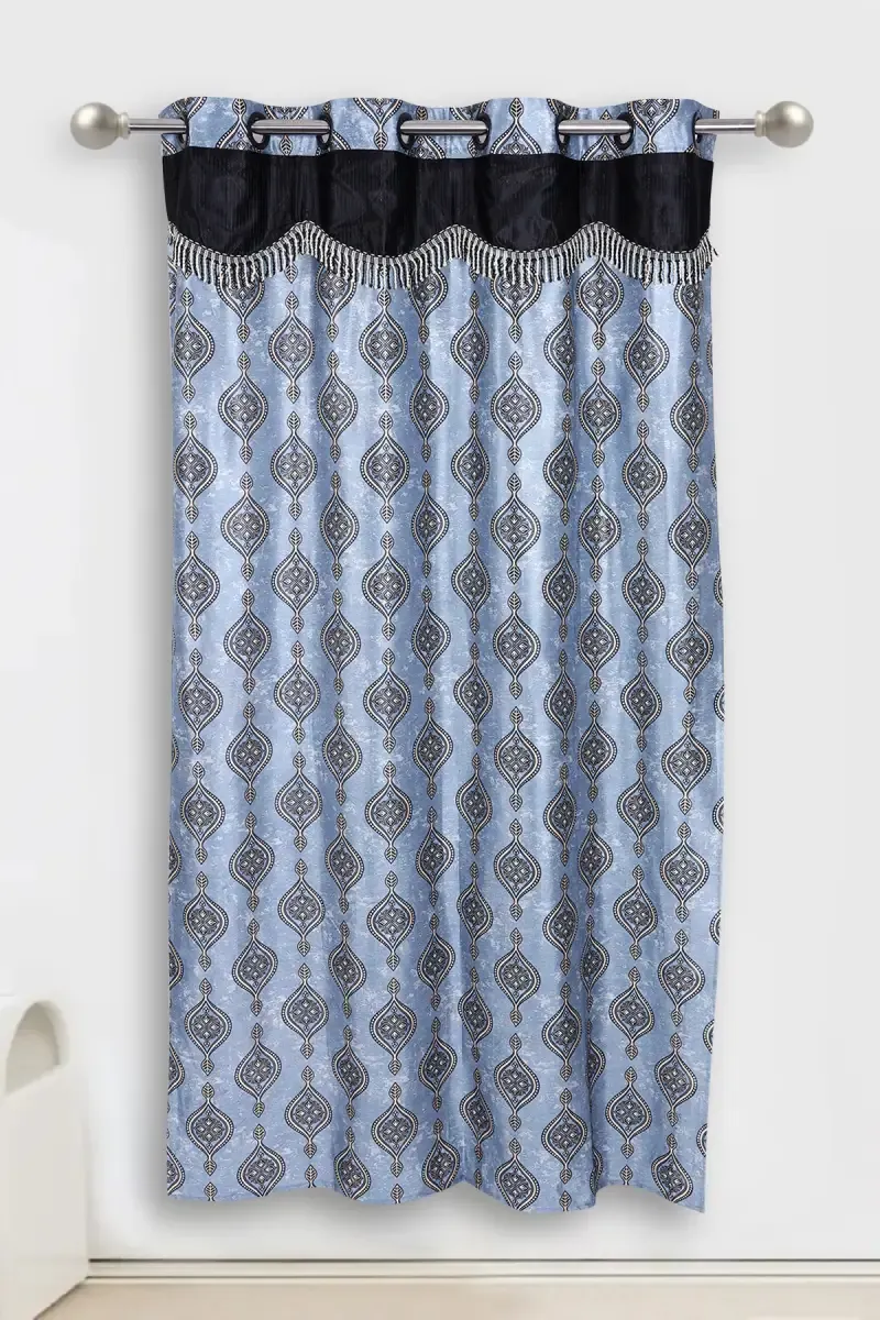 Polyester Printed Window Curtain, Kalai Cotton - 5x4 Feet (Approx)