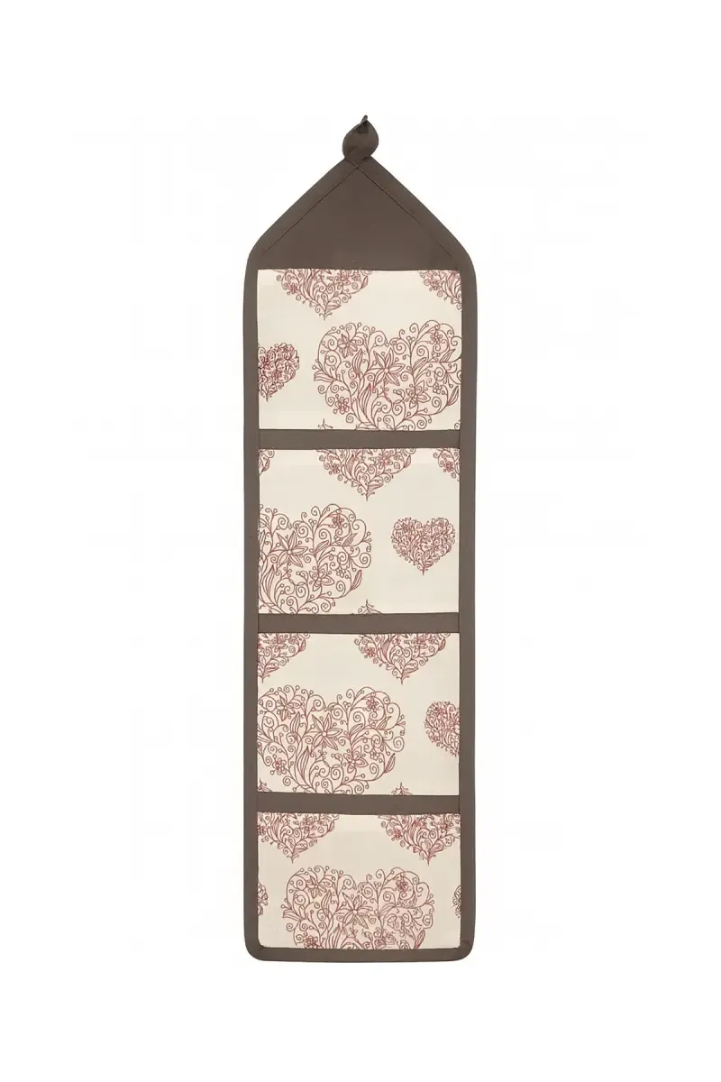 Cotton Letter Bag with 4 Pockets - 67 x 19 Cm (Approx) - Kalai Cotton