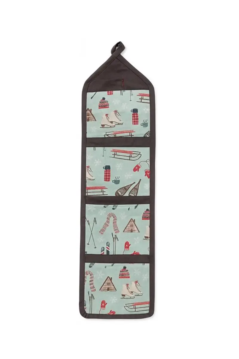 Cotton Letter Bag with 4 Pockets - 67 x 19 Cm (Approx) - Kalai Cotton