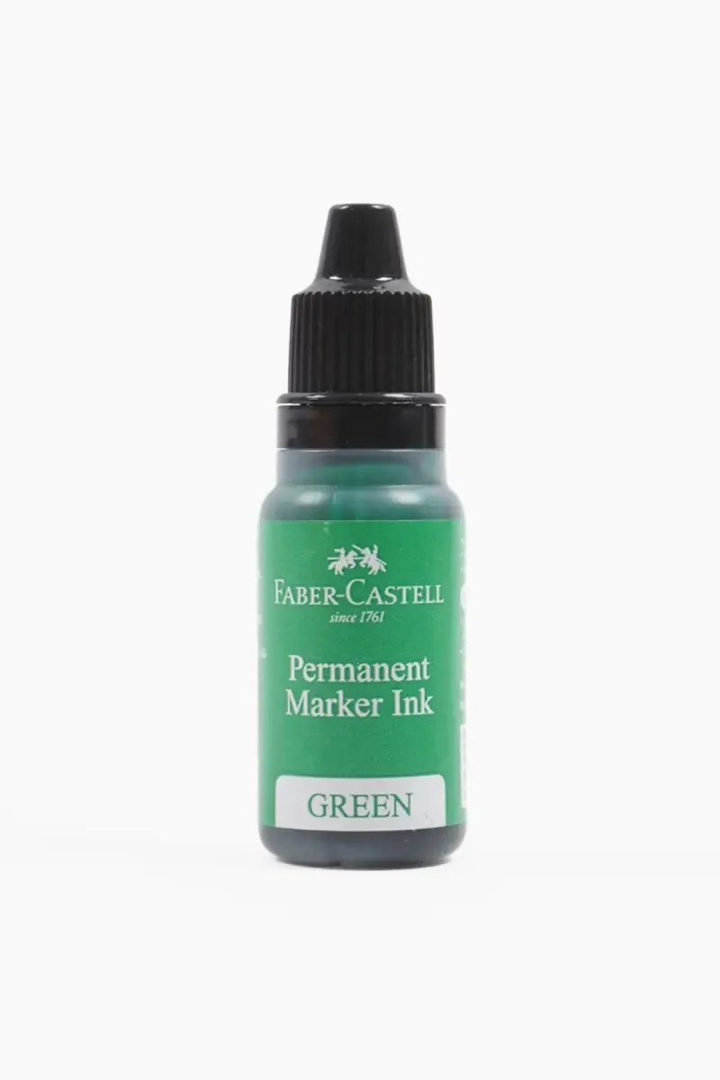 Faber-Castell Permanent Marker Refill Ink - 13ml (Green)