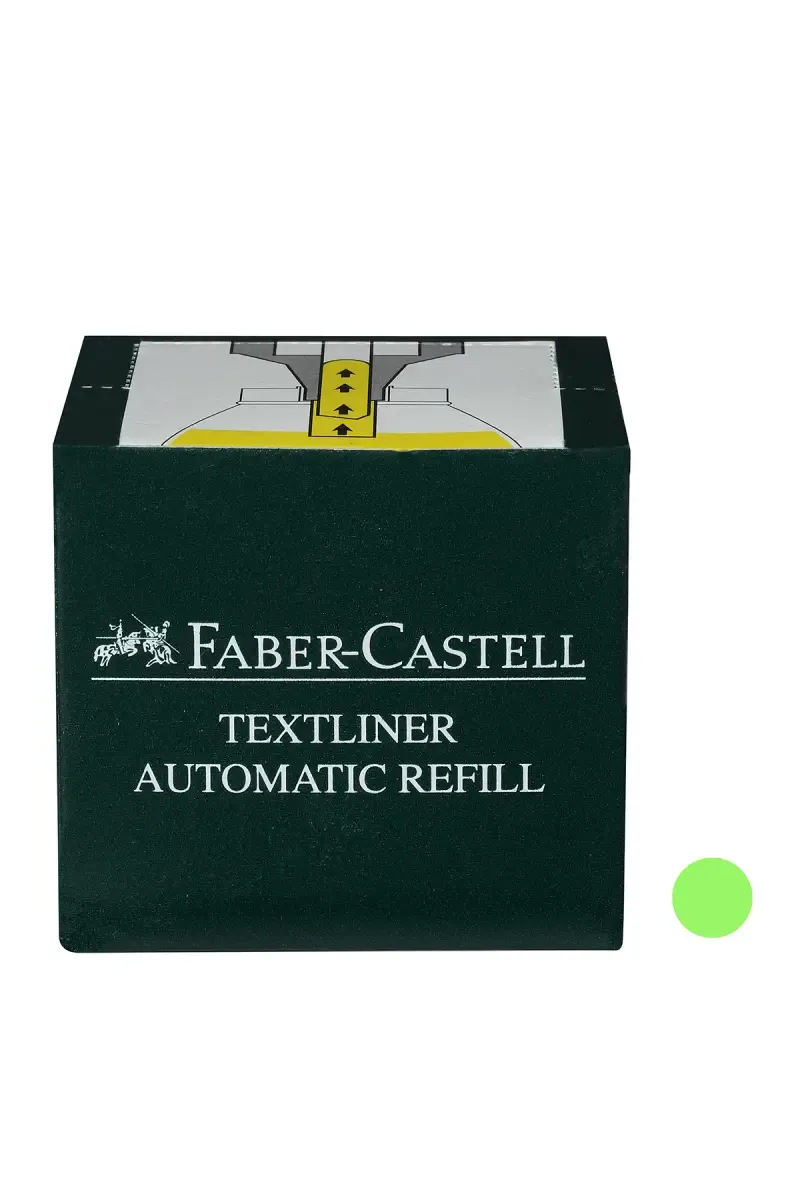 Faber-Castell Text Liner Ink Green (Pack of 1)