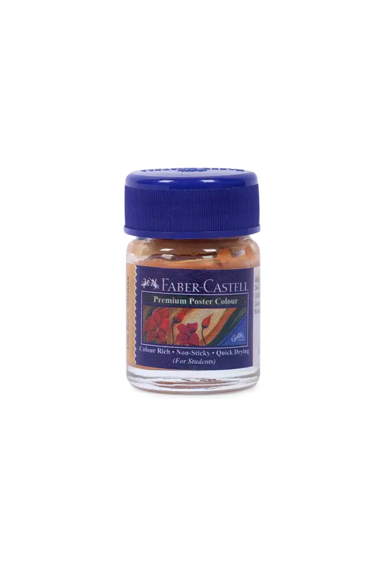 Faber-Castell Poster Color Premium – 15ml (Raw Sienna) 03018415MRAWSIE