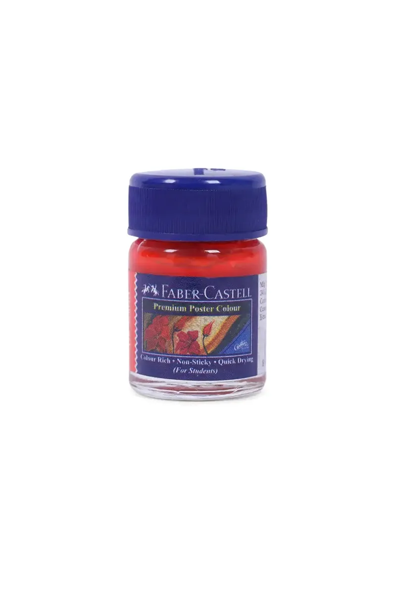 Faber-Castell Poster Color Premium – 15ml (Scarlet) 03018415MSCA