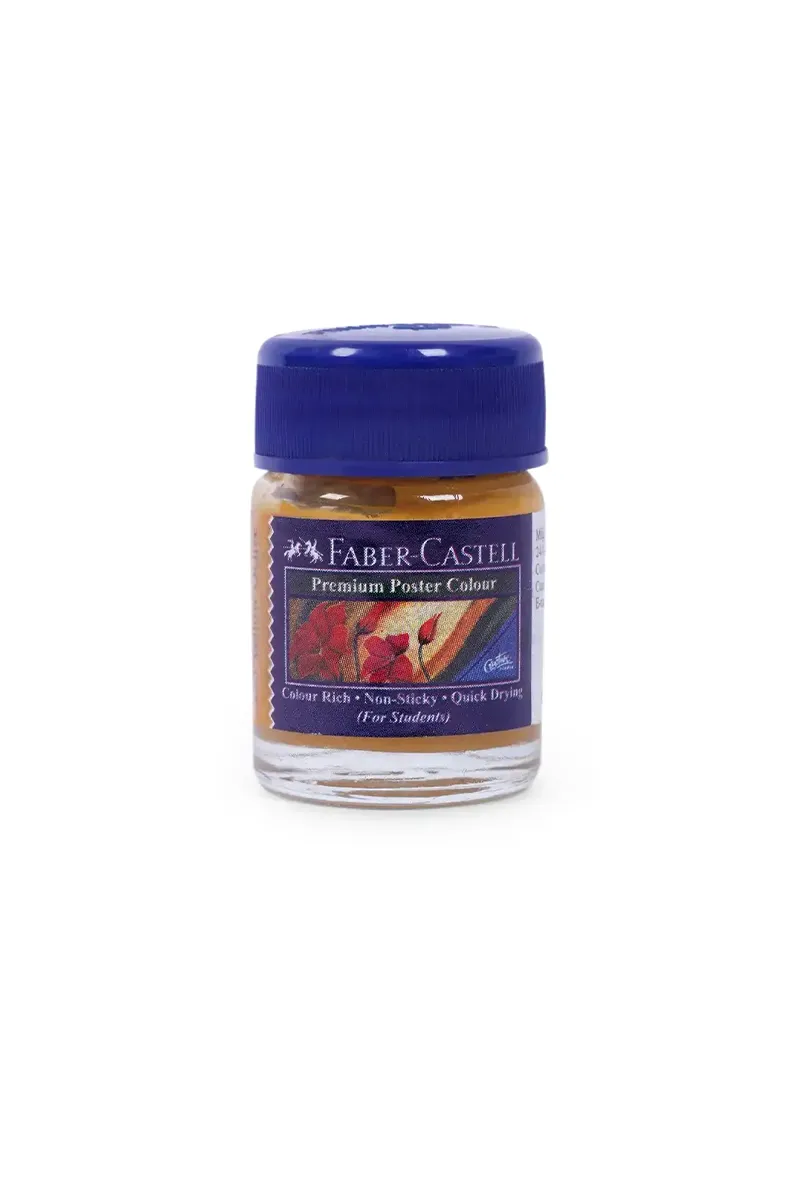 Faber-Castell Poster Color Premium – 15ml (Yellow Ochre) 03018415MYELOCH