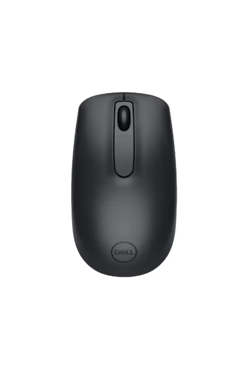 Dell WM118 Wireless Mouse with 2.4GHz Wireless, 1000 DPI, Nano Receiver, Optical Tracking (Black)