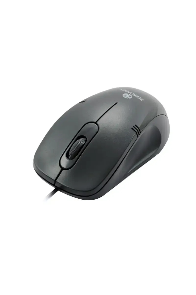 Zebronics Power+ Wired Mouse with 1200 DPI, USB Interface, 5V, High Precision(Black)
