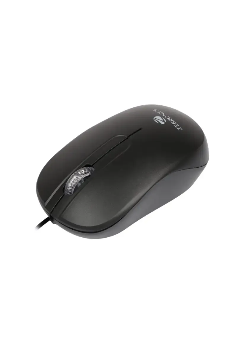 Zebronics Sprint Wired Mouse with 1200 DPI, USB Interface, DC 5V, High Precision (Black)