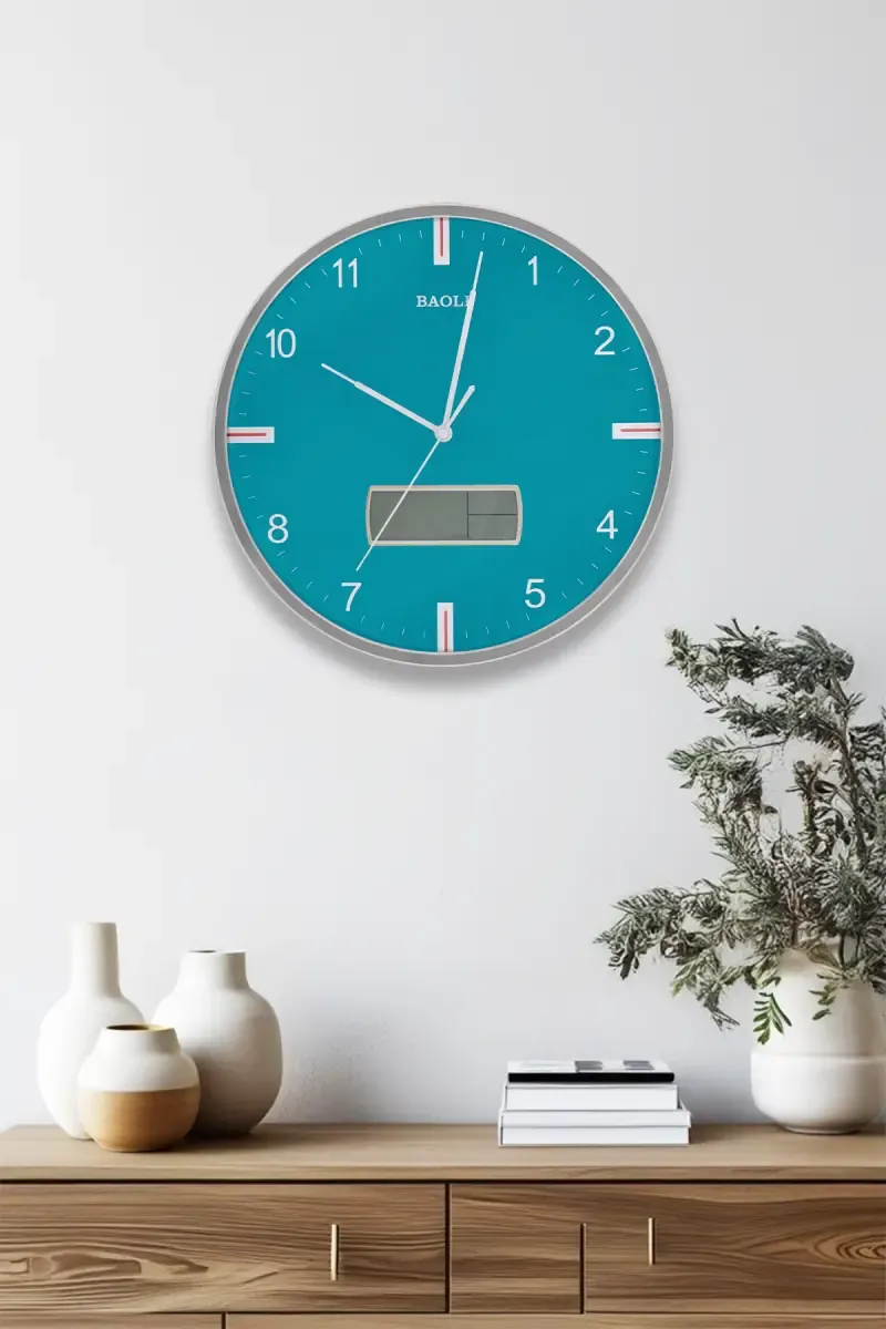 Plastic Analog Wall Clock - 32 cm