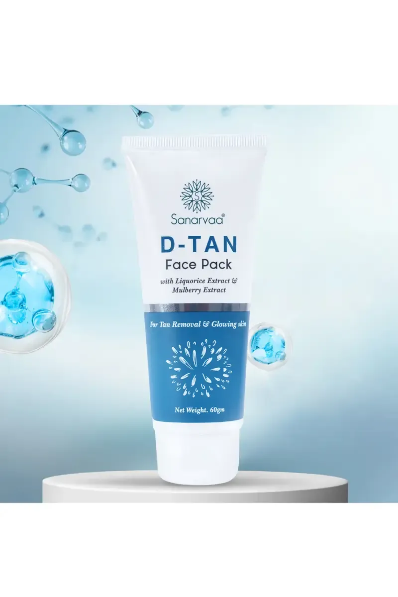 Sanarvaa D-Tan Face Pack- 60g